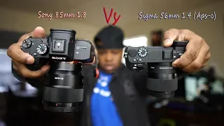 Sigma 56mm 1.4 APS-C vs Sony 85mm 1.8. Can you guess the shots?
