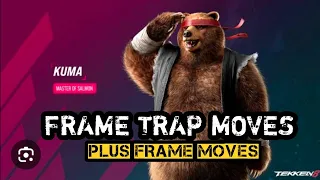Kuma Frame Trap Moves Tekken 8 I Kuma Plus Frame Moves Tekken 8#Kuma#Tekken 8#Guide#Anti#How