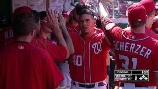 WSH@MIL: Ramos increases Nats' lead with solo homer