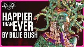 The Masked Singer - Medusa Incredible Performs “Happier Than Ever” by Billie Eilish