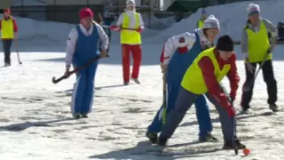 "Коммунальщик" на снегу