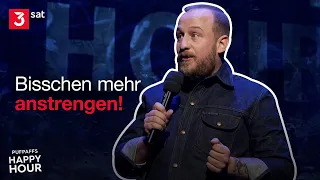 Philip Simon und seine Hassliebe zum Fernsehen | Pufpaffs Happy Hour