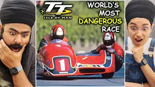 INDIANS REACTS TO SHOCKING! ISLE OF MAN TT The Greatest Sidecar Show on Earth! | INDIANS IN THE UK