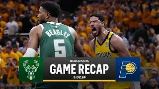 2024 NBA Playoffs: Pacers ROUT Bucks, ADVANCE to East Semfinals | CBS Sports