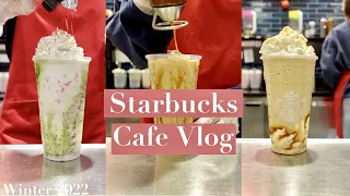 happy new year🎊 | Target Starbucks | cafe vlog | ASMR