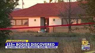 Over 115 decomposing bodies found inside Colorado funeral home, investigation underway