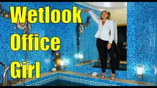 Wetlook Office Girl | Wetlook Heels | Wetlook Shower