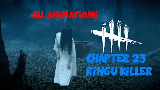 New Killer Animations (The Onryo) - Dead By Daylight Ringu Chapter