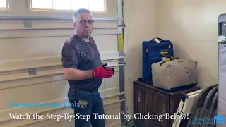 Garage Door Installation - Demonstration (Full Tutorial Below)