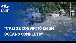 “No más ese cuento de estar botando la basura por todo lado”: alcalde de Cali tras lluvias