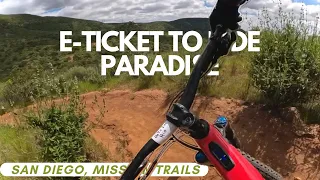 San Diego MTB, E-Ticket Mission Trails, beginner and advanced trail review