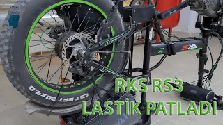 RKS RS3 Elektrikli Bisiklet Lastik Patlağı Tamiri
