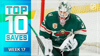 Top 10 Saves from Week 17 | 2021 NHL Season