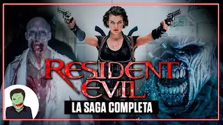 RESIDENT EVIL TODA LA SAGA COMPLETA