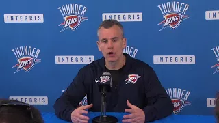Thunder exit interview: Billy Donovan