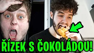 SNĚDL ŘÍZEK S ČOKOLÁDOU!😂 | Morry REAGUJE na @OGY