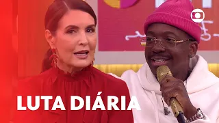 Mumuzinho relembra primeira vez no ‘Encontro’ e fala sobre racismo | Encontro com Fátima Bernardes