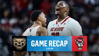 NC State survives OT THRILLER over Oakland, advances To Sweet 16 I March Madness Recap I CBS Sports