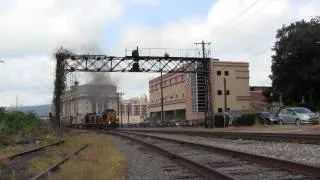 DL SB3 leaving Scranton with a RS3-RS3-C420 consist!