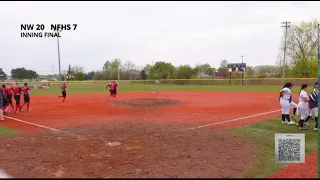 NFHS SOFTBALL VS NIAGARA WHEATFIELD 5/3/24