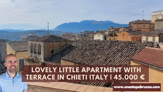 Great Apartment With Terrace Beautiful Historical Chieti in Italy | Virtual Property Tour