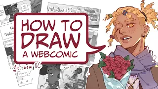 🎨 Draw with Me | Ep.5: Drawing a mini-comic with my new OC