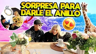 LE ENTREGUE EL ANILLO A MI NOVIA 💍  LE PREPARE TODO UN DÍA DE SORPRESAS 😍| CESAR PANTOJA