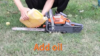 Neotec NH843 Chainsaw How to start