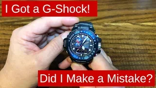 I got a G-Shock!  Did I make a mistake?