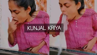 How to do kunjal kriya or Vaman Dhauti