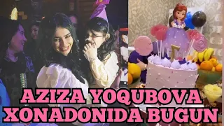 Aziza Yoqubova Xonadonida shodiyona, Qizalog'i Yasminani Tabriklaymiz 🥳🥳🥳