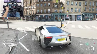 Lexus LFA - Forza Horizon 4 | Logitech g29 gameplay