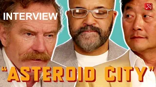 Bryan Cranston, Jeffrey Wright & Steve Park ASTEROID CITY Interview (2023)