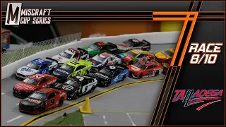 Miscraft Cup Series // S7 R8 // Talladega Super Speedway [NASCAR Stop-Motion]