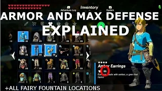 Breath of the Wild: FULL Armor Enhancement/Defense Guide! (All Fountain Locations)