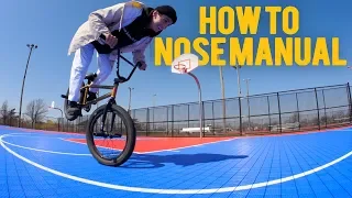 HOW TO NOSE MANUAL WITH ANTHONY PANZA *FAST LEARN*