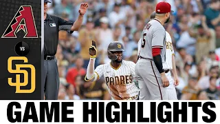 D-backs vs. Padres Game Highlights (9/5/22) | MLB Highlights