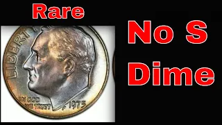 NO S Dime Worth $525,000! 1975 S/S Dime $800! Proof Roosevelt Dimes