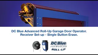 DC Blue Advanced: Receiver Setup Single Button Erase