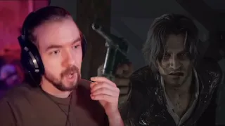 Jacksepticeye Reacts To The End Of Luis Serra In Resident Evil 4 Remake