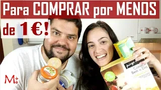 SUPERMERCADO em PORTUGAL: PRODUTOS por MENOS de 1€ | Canal Maximizar