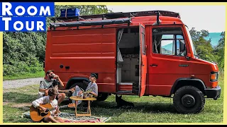 ROOMTOUR Mercedes 609 DIY Campervan | MEIN Traum vom rollenden Zuhause | Vanlife