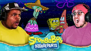 CAMPFIRE SONG! | SpongeBob Season 3 Episode 17 GROUP REACTION