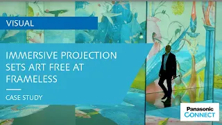Immersive #Projection Sets Art Free at #Frameless