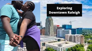 I EXPLORED RALEIGH WITH A GUY I MET ON A DATING APP!! | we road the train
