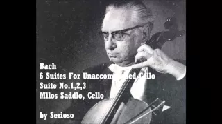 Bach, Cello Suites No 1,2,3