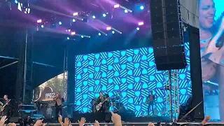 Simple Minds, "Don't You (Forget About Me), Cruel World Festival,  Pasadena,  5-11-24