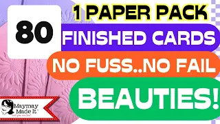 WATCH THIS IF YOU NEVER LOVE YOUR FINISHED CARDS!  These will NEVER FAIL YOU!