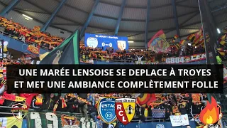 ESTAC - RC Lens : 4 000 supporters lensois se déplacent à Troyes, un parcage EN FUSION