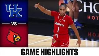 Kentucky vs. Louisville Game Highlights | 2023-24 Women's Basketball